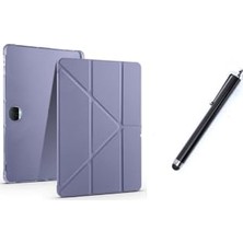 Trendexa Kılıf; Huawei Honor ile Uyumlu Pad 9 2024 12.1 Inç Kalem Bölmeli Standlı + Ekran Koruyucu + Dokunmatik Kalem, Çok Renkli 2