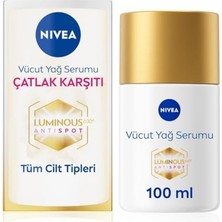 Trendexa LUMINOUS630 Çatlak Karşıtı Vücut Yağ Serumu 100 Ml, Cilt Tonu Eşitleyici, 48 Saat Nemlendirici