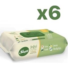 Trendexa Doğal Organik Pamuklu Temizlik Mendili 6X50