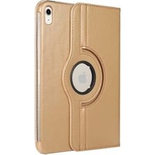 Trendexa Kılıf; iPad 11.nesil 2025 Dönebilen Standlı, Gold 2