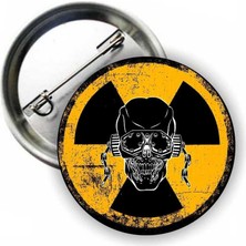 Trendexa Megadeth Radioactive Buton Rozet TYBOHBN45QX8FM6U48