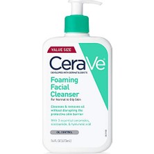 Trendexa Köpüklü Yüz Temizleyici, Makyaj Sökücü ve Yağlı Ciltler Için Günlük Yüz Yıkama, Paraben ve Kokusuz, 16 Fl Oz