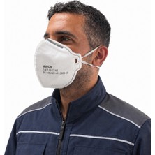 Awon 1402 Ffp2 Nr Ventilsiz Toz ve Partikül Solunum Maskesi Çift Baş Bantlı