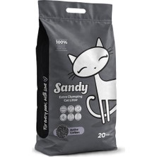 Trendexa Aktif Karbonlu Topaklanan Kedi Kumu 20 kg