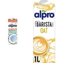 Trendexa Bitkisel Içecek Seti (Şekersiz Hindistan Cevizi ve Barista Yulaf, 2 x 1 L)