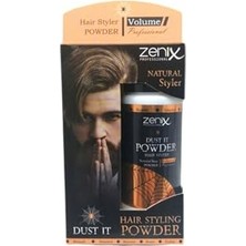 Trendexa Saç Şekillendirici Pudra, Natural Styler, 20 G, Turuncu ve Siyah GTNISTB100075SVG