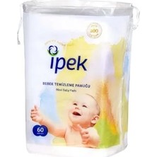 İpek Ipek Bebek Temizleme Pamuğu 60'lı