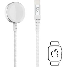 Trendexa Apple Watch 1-9 ve Ultra 1-2 Için 1 Metre Usb-C Manyetik Şarj Aleti BXAWC01