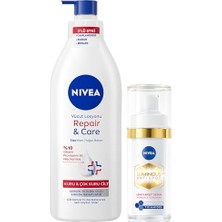 Trendexa Repair&care Nemlendirici Vücut Losyonu 400 ml ve LUMINOUS630 Leke Karşıtı Cilt Serumu 30 ml