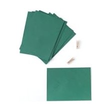Trendexa Koyu Yeşil Standart Zarf, 13X18 cm 10 Adet 13 x 18