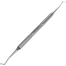 Trendexa Expert 20 Tip 2 Pedikür Küreti Pe-20/2, Batık Tırnaklar ve Nasırlar Için Çift Taraflı, Elle Bilenmiş, Paslanmaz Çelik, Sterilize Edilebilir, 1 Veya 2'li Paket