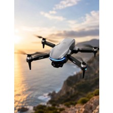 Trendexa P80 Gps Drone 4K Çift Kamera Katlanabilir Brushless Motor, Ekranlı Kumanda, 2 Batarya Dahil, Visual Positioning 3.0, Elektrikli Kamera Açısı, Tek Tuşla Kullanım