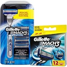 Trendexa Mach-3 Turbo 1up Tıraş Makinesi + 16 Başlık
