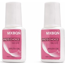 Trendexa 7 G 2'li Beyaz Mxbqn Fırçalı Protez Tırnak Tips Yapıştırıcı Glue
