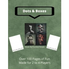 Trendexa Dots & Boxes: Over 100 Pages: A Classic Strategy Game; Dot To Dot Grid, Large And Small Playing Squares, Big Book, Game Of Dots, Boxes, Dot And Line, Pigs In A Pen, 2 To 4 Players