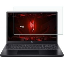 Trendexa Acer Nitro V 15 15.6 Inç ile Uyumlu Ekran Koruyucu Notebook; 9h Temperli Kırılmaz Esnek Nano Cam, Çizilmeye ve Darbeye Dayanıklı Laptop Koruma, Hd Şeffaf