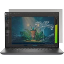 Trendexa Dell Precision 5570 15.6 Inç Uyumlu Hayalet Ekran Koruyucu, Anti-Spy Gizlilik, 9h Temperli Nano Kırılmaz Esnek Cam, Parlama Önleyici 16:9