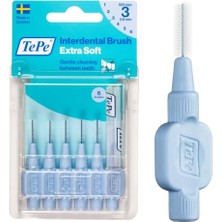 Trendexa Ekstra Yumuşak Arayüz Fırçası, Mavi, 0.6 Mm/ıso 3,6 Adet