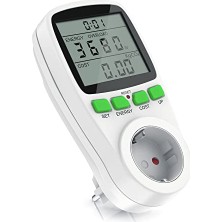 Trendexa Arendo; Enerji Maliyeti Ölçüm Cihazı, Elektrik Tüketimi Sayacı, Enerji Maliyeti Göstergesi, Elektrik Sayacı, 3680 W, Entegre Temas Korumalı Enerji Ölçüm Cihazı