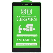Trendexa Galaxy Tab A 8.0 2019 T290 Uyumlu Siyah Seramik Ekran Koruyucu