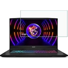 Trendexa Msi Katana 15 Için 15.6 Inç ile Uyumlu Ekran Koruyucu Notebook; 9h Temperli Kırılmaz Esnek Nano Cam, Çizilmeye ve Darbeye Dayanıklı Laptop Koruma, Hd Şeffaf