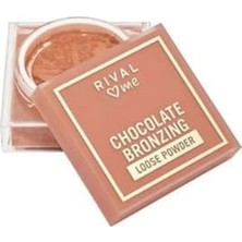 Trendexa Chocolate Bronzing Loose Powder Bronzlaştırıcı Pudra, 12 G, Bej