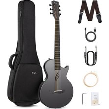 Trendexa Nova Go Sp1 Bk Siyah Elektro Akustik Gitar