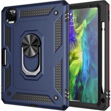 Trendexa iPad Pro 11 2022 M2. Nesil ile Uyumlu Tablet Vega Kapak, Mavi-Beyaz 1