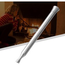 Trendexa Teleskopik Ateş Başlatıcı 63 cm Paslanmaz Çelik Üfleme Borusu Kamp ve Outdoor Etkinlikleri Için Pratik ve Dayanıklı Tasarım, Kamp, Mangal, Barbekü, Piknik Acil Durum Ateş Başlatıcı Boru