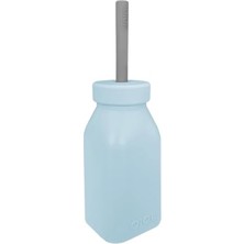 Trendexa Hüp + Up Şişe + Pipet, Mineral Blue/powder Grey