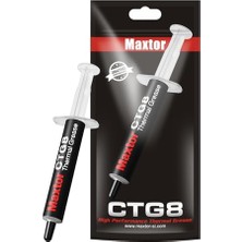 Trendexa Ctg8 Ic/işlemci/cpu/gpu/tüm Soğutucular Için 4 Gram Termal Bileşik Macun Isı Emici; 12.8W/MK Karbon Esaslı Yüksek Performans, Termal Arayüz Malzemesi