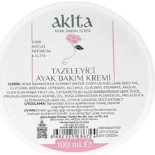 Trendexa % 100 Doğal Tazeleyici Gül Ayak Kremi 100 ml