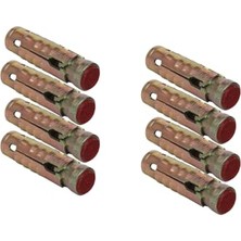 Trendexa Tapalı Çekme, Çelik Dübel, M8 Montaj Bağlantı Aparat, M12X45 mm Genleşmeli Iç Diş, 8 Adet