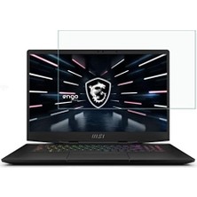 Trendexa Msi Stealth GS77 17.3 Inç Uyumlu Ekran Koruyucu, 9h Temperli Nano Cam, Çizilmeye ve Darbeye Dayanıklı, Hd Şeffaf