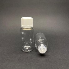 Trendexa 30 cc Pet Şişe, Çocuk Kilit Kapaklı ve Kör Tıpalı, 30 Ml, 10 Adet