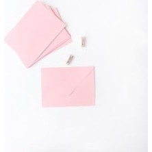 Trendexa Açık Pembe Standart Zarf, 13X18 cm 25 Adet