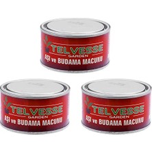 Trendexa Telvesse Aşı Macunu Soğuk, 250 G (, Uygulanan Budama Macunu, 3 Adet)