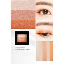 Trendexa Yumuşak Dokulu, Dökülme Yapmayan 3 Renkli Göz Farı Triple Shadow No.8 (Orange Parade)