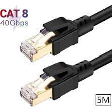 Trendexa 5216 Cat8 5m 40GBPS S/ftp 2000MHZ Yüksek Hızlı Internet Kablosu