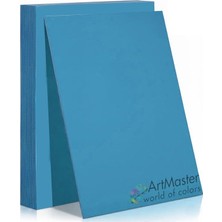 Trendexa Mavi Renkli Mukavva 50X70 cm 5 Adet 1 Set Renkli Sert Karton 1.0 mm Anasınıfı Hobi Etkinlik Okul Öncesi Elişi