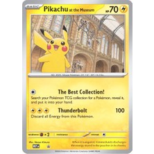 Filmaldım Pokemon Pikachu At The Museum Promo Büyük Boy Kart