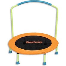 Trendexa Trambolin Wonderjump Ø 91 x 96 Cm, Toz Boyalı Çelik Çerçeve, Çıkarılabilir Tutma Sapı, Kaymaz Ayaklar, Kolay Montaj, Kompakt Tasarım