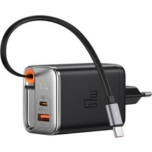 Trendexa CH-4100 67W Gan Type-C Kablolu Hızlı Şarj Adaptörü
