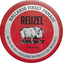 Trendexa Red Saç Pomadı, Orta Tutuş, Parlak Görünüm, 95 G (3,38 Oz), Vanilyalı Kola Kokulu Vegan