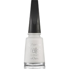 Trendexa Matte Nail Enamel M01 White Board Oje
