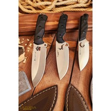 Outdoor Piknik Kamp Bıçağı Bıçak Kılıflı Mutfak Bıçak Şef Bıçağı Çakısı Set (KMPX03)
