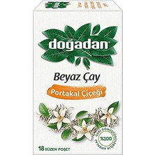 Trendexa 18'li Portakal Çiçekli Beyaz Çay