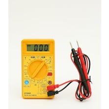 Trendexa Dijital Multimetre DT-830D; Otomatik Kapanmalı, LCD Ekranlı, Akım Voltaj Direnç Ölçer, Kapasitör Test, Diyot Transistör Ncv Özellikli, Elektrikçi El Test Cihazı, Taşınabilir Kompakt