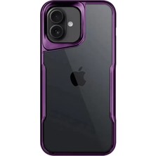 TeknoKapsül Apple Iphone 16 Plus Kılıf Boyi Silikon Kapak - Derin Mor
