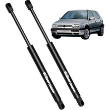 Trendexa Golf Iıı 1991-1997 Için Vw Uyumlu Sağ ve Sol Bagaj Amortisörü Seti